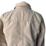 LANDS END Khaki Tan Chore Coat Button Down Toggle Style Buttons, Sz 12 Photo 7