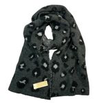 Michael Kors NWT Gray Animal Print Scarf Photo 6