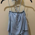 Lovestitch Layered blue halter top Photo 3