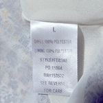 Bohme  floral chiffon tiered boho dress sz L fully lined Photo 13