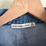 Abercrombie & Fitch  Long Sleeve Denim Shirt Dress Size M Photo 6