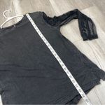 Free People  Top layered lace sleeve billie jean womens Black (small) grunge boho Photo 7