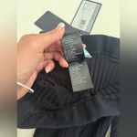 Prada Midnight Navy Blue Ribbed Knitted Pantyhose/Tights In size I(S) Photo 4