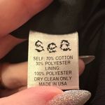 SEA NEW YORK | Black and White Textured Striped Beaded Detail Dress Sz. 4 Photo 4