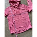 Under Armour  Women's Hoodie Sweatshirt Active Fleece Pink Long Sleeve Size M Photo 4