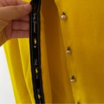 Rag and Bone ‎ Women’s Yellow Cardigan Faux Pearl Buttons Sweater Size Medium Photo 4