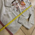 Coach  Uni Intarsia Sweater - Women's - Grey size small Photo 3