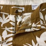 Old Navy  linen blend Everyday shorts leaf 8 NWT Photo 8