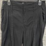 Level 99 BETTE SEAMED PANT Bold Black Crop Leg Trousers Size 27 Photo 2