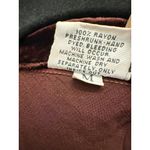 CP Shades  Vintage Velvet Jacket Medium Asymmetrical Button-Up Burgundy OVERSIZED Photo 3