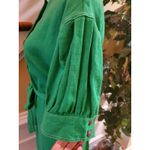 Who What Wear  Linen Rayon Green Dress Small Photo 5