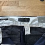 Talbots NWT  Slim Crop Navy Mid-Rise Woven Career Dress Pant Trouser, 6P Photo 7