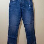 Stradivarius Womens New  Handmade Craft Straight Slim Jeans Photo 0