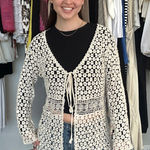 Boho Crochet Tie Photo 0