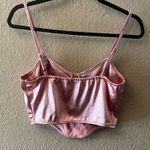 SheIn  Blush Satin Bustier Bodysuit Photo 3