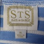 Sail To Sable STS  Long Sleeve Stripe Mini‎ Dress in Blue Size Extra Large Photo 3