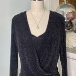 White House | Black Market Sparkly Knit Blouson Mini Dress Size 4 Nwt Photo 3