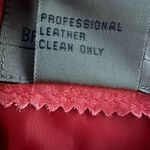 Brandon Thomas Suede Jacket Large Leather Floral Orange Photo 3