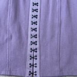 Ronny Kobo Corset front style bodycon mini dress in purple Photo 2