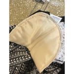 Allison Daley Black White Abstract Print Button Down 3/4 Sleeve Top Photo 7