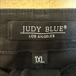 Judy Blue  BLACK CARGO PATCH POCKET SHORTS Size 1X Photo 4