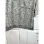 Workshop Republic Clothing WORKSHOP Republic Size S Heather Grey Pearl Soft Knit Top Athleisure Casual Photo 4