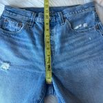 Levi's 501 Cut Off Distressed Jean Shorts Size 28 Photo 6