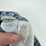 American Eagle  Women's Blue Paisley Super Stretch‎ Jegging Denim Jeans Size 8 Photo 8