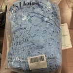 JJ's House JJ’s House High Neck Illusion Cap Sleeve Flutter Sleeve Trumpet/Mermaid Lace Mid Photo 2