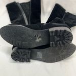 Alfani  VERMONT SUEDE LEATHER‎ SHEARLING TRIPLE BUCKLE RIDING BOOT WOMEN 7 BLACK Photo 7