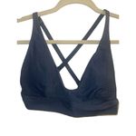 Aerie ✨ Swim Scoop Ribbed Wave Navy Sz Small Bikini✨ Photo 4