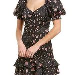 For Love & Lemons  Camellia Smoked Belted Mini Dress small Photo 0