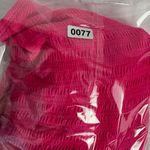 Mosmann Australia Neon Pink One Piece Swimsuit Scoop Neck High Cut Padded Beach Size M Photo 13