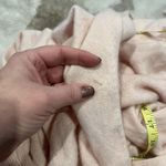 CRUSH. Cashmere Ribbed Knit Wrap Sweater Light Pink Size 2 Light Weight See Pics Photo 8