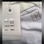 Lime and Vine White Selah Athletic Pants Photo 4