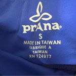 prAna ‎ Royal Blue Capri Leggings Small | Yoga Pants Stretch Activewear Photo 2