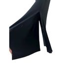 French Laundry  Black Maxi Skirt with Slit Stretch Career Casual Size M Photo 3