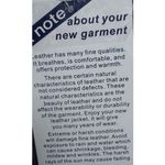 Bradley Bayou Genuine Leather Jacket Green Zip Moto Style XS NWT Photo 3