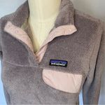 Patagonia Smokey Violet Purple X-Dye Retool Snap T Fleece Jacket Pullover Top M Photo 2