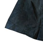 Faded Glory  Retro Vintage Y2K Genuine Leather Black Suede Skirt Size Medium Photo 2