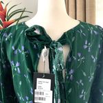 Modcloth  x Collectif Bow For The Bold Tie Back Blouse Green Photo 7