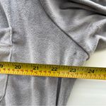 SKIMS  Velour Pajamas Long Sleeve Top Gray M Photo 3