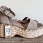 Toms Laila Women's Platform Open Toe Sandal Size 8.5 #B1929 Photo 0