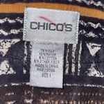 Chico's  Silk Blend Burnout Open Front Cardigan Style Top Size Medium Photo 1