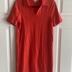 Boden Womens 6 Red‎ Collared Shift Dress Short Sleeve Casual On the Go Church Red Photo 0