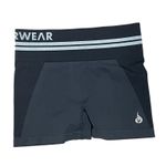 Ryderwear  Black Biker Shorts Medium High Waist Seamless Workout Athletic Photo 0