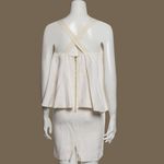 WHIT Silk White Shift Dress Size Petite Photo 2