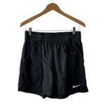 Nike Swoosh Black Woven Loose Fit Shorts Women's Size Large Photo 0