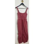 FREE PEOPLE Movement Inbound Onesie Stretch Jumpsuit in Crimson Size Small Red Photo 2