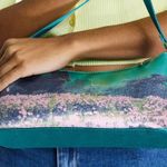 ASOS shoulder bag with satin scenic print floral print bag NWOT Photo 3